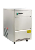 METRO Professional GIM1026B machine à glaçons - production 26 kg en 24 h stockage 6 kg - glace conique creuse - acier inoxydable argenté puissance 170 W réfrigérant R290a