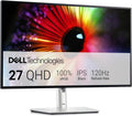 Dell UltraSharp U2724D - Écran PC 27 pouces QHD 2560 x 1440 IPS Black 120 Hz - 98 pour cent DCI-P3 - 2 USB-C 2 DisplayPort HDMI 3 USB finition argent