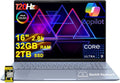 ASUS Vivobook S16 AI PC portable 16 pouces - OLED 2,8K 120 Hz Intel Core Ultra 9 285H - 32 Go RAM SSD 2 To - Windows 11 clavier rétroéclairé Mist Blue
