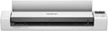 Brother DS 940DW scanner portable A4 - Numérisation recto verso couleur et noir et blanc 15 ppm - WiFi et batterie intégrée - USB résolution 600 dpi format compact