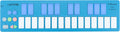 Keith McMillen K-Board-C - Contrôleur clavier MIDI USB MPE 25 touches - Connexion USB-C boîtier ABS portable - Finition aqua avec câble USB-C inclus pour production musicale