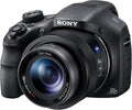 Sony DSC HX350 appareil photo bridge - capteur CMOS 20,4 MP noir zoom optique 50x - stabilisation optique 5 axes - mesure matricielle pour sujets éloignés