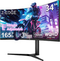 Z Edge écran gaming incurvé 34 pouces - UWQHD 3440 x 1440 dalle VA 1500R - 165 Hz réponse 1 ms FreeSync - 2 HDMI 2.0 2 DP 1.4 RGB hauteur réglable VESA