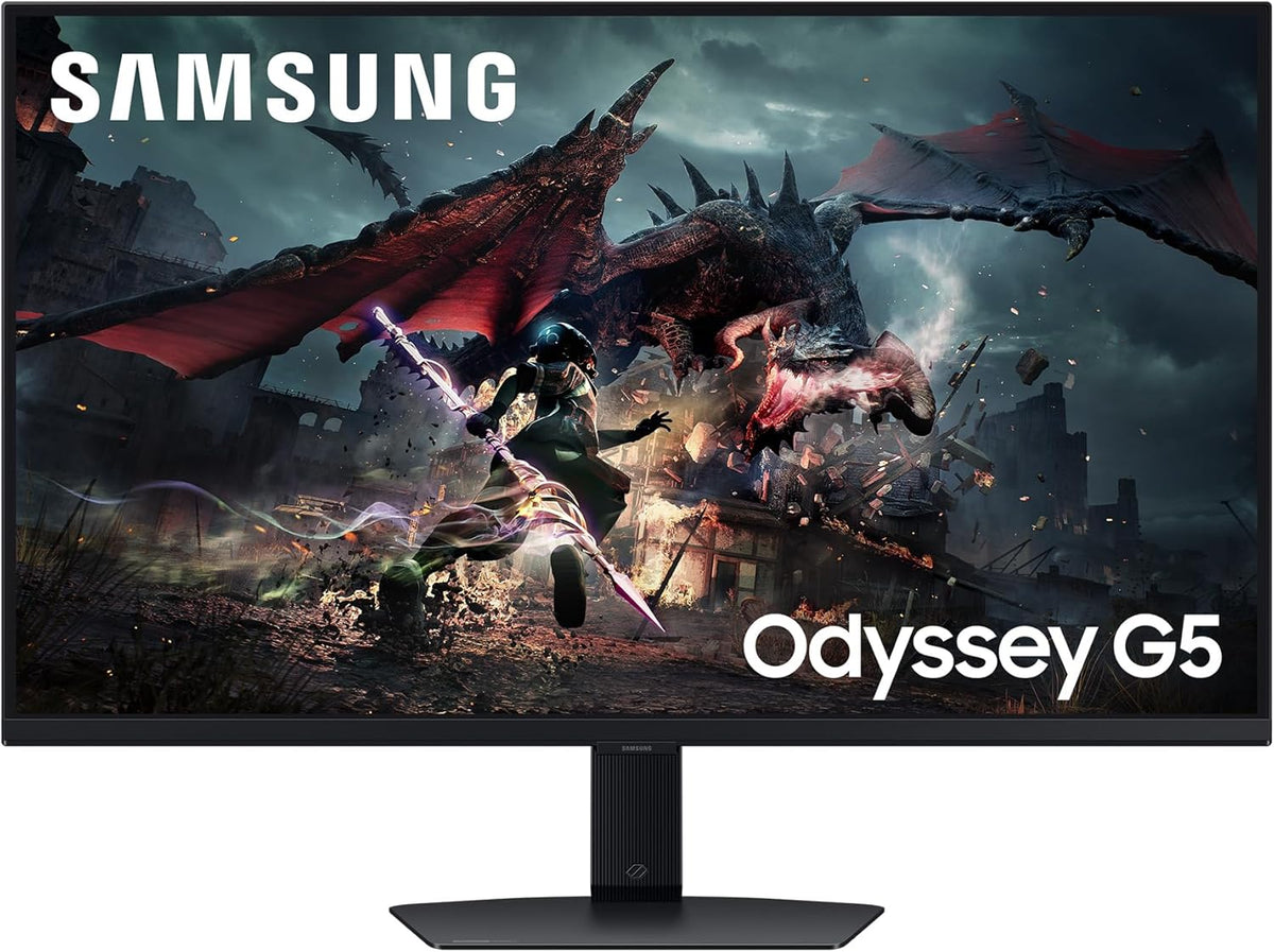Samsung Odyssey G50D LS32DG502EUXEN - Écran gamer 32 pouces QHD 2560 x 1440 180 Hz - Fast IPS 1 ms AMD FreeSync HDR400 - DisplayPort HDMI pied ajustable