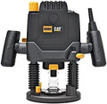 DECATDX89 défonceuse électrique filaire - Base fixe en aluminium - Vitesse de rotation jusqu'à 28000 tr min - Outil de fraisage pour travaux de menuiserie