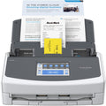 Fujitsu ScanSnap iX1600 - Scanner à feuilles 600 dpi pour documents - Chargeur 40 feuilles et connexion USB - Format bureau pour numérisation rapide et archivage quotidien