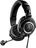 Audio Technica M50xSTS StreamSet casque streaming - modèle circum auriculaire noir avec connexion USB - impédance 38 ohms sensibilité 99 dB - isolation acoustique