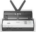Brother ADS-1300 - Scanner compact portable pour cartes et documents - Résolution jusqu'à 1200 dpi avec chargeur 20 feuilles - USB format léger 1,37 kg pour bureau mobile