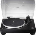 Audio Technica AT LP5X Platine vinyle USB noire - Entraînement direct 33 45 78 tr min - Construction métal aluminium - Compatible haut parleur et ordinateur personnel