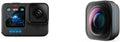 GoPro HERO12 Black caméra action étanche - Vidéo 5,3K 60 photos 27 MP et HDR - Stabilisation avec Max Lens Mod 2.0 - Bluetooth WiFi capteur 1 et 1,9 pouce