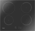 Candy plaque induction 4 zones - puissance totale 7200 W Booster jusqu à 2600 W - vitrocéramique noire 59 x 52 cm - détection automatique commandes tactiles encastrables