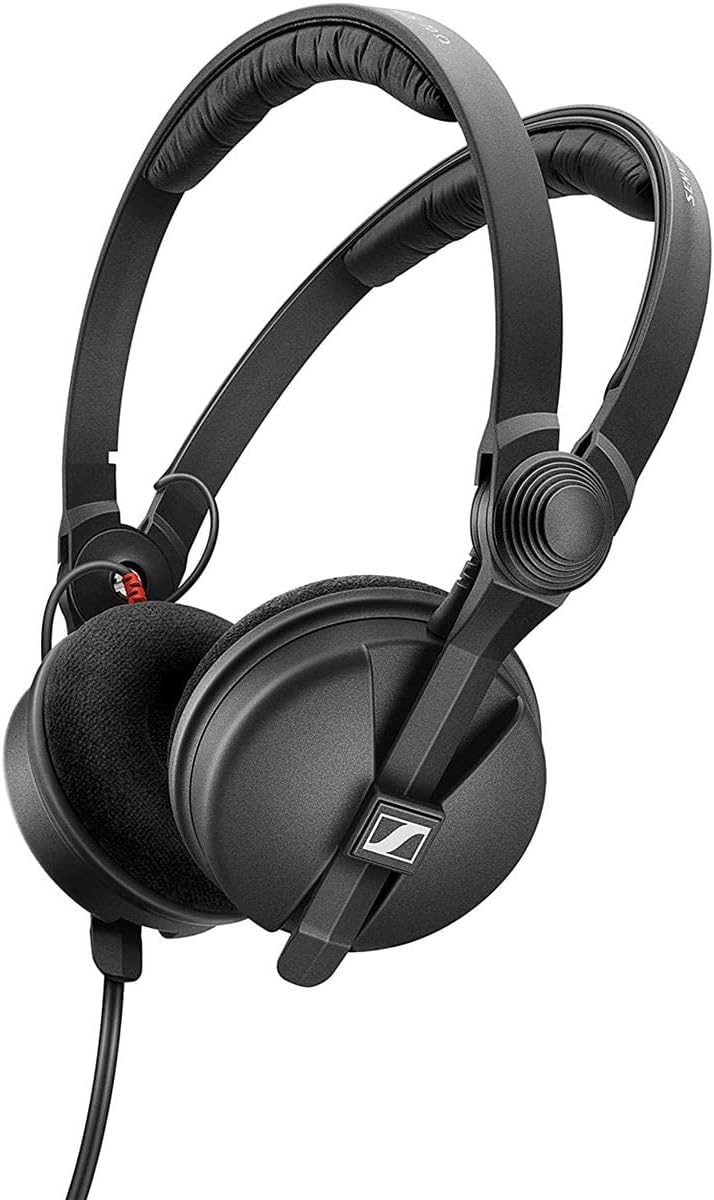 Sennheiser HD 25 Special Edition casque DJ - modèle supra auriculaire fermé filaire 70 ohms - écoute unilatérale capsule rotative - étui et coussinets velours inclus
