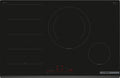 Bosch PXE831HC1E Série 6 plaque induction - 4 feux avec zone Flex - largeur 80,2 cm surface verre noir - commandes induction pour cuisine encastrée spacieuse