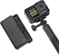 DJI Osmo Action 3 Bundle Aventure Caméra action 4K noire - Vidéo 4K 120 fps avec HorizonSteady - Étanche à 16 m et résistante au froid - Barre extension et support vertical