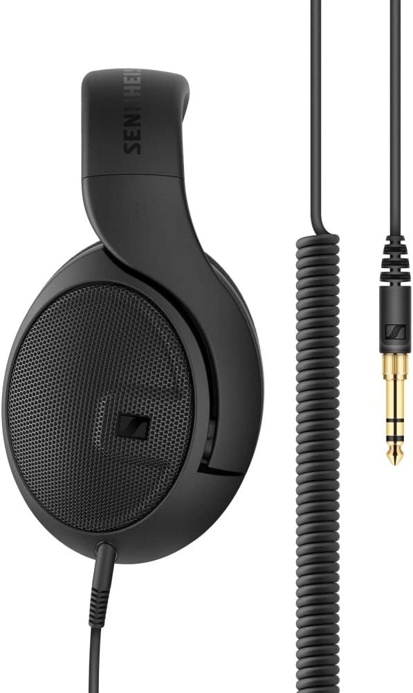 Sennheiser HD 400 PRO - Casque dynamique ouvert circum auriculaire filaire - Sensibilité 110 dB et jack 3,5 mm - Modèle noir pour monitoring mixage et studio
