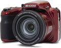KODAK Pixpro Astro Zoom AZ425 - Appareil photo bridge 20 MP zoom optique 42x - Grand angle 24 mm vidéo Full HD 1080p écran LCD 3 pouces - Stabilisation optique rouge