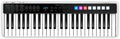 IK Multimedia iRig Keys I O MIDI 49 - clavier portable 49 touches sensibles vélocité - 8 pads pour Mac iPhone iPad - USB logiciels et applications de production inclus