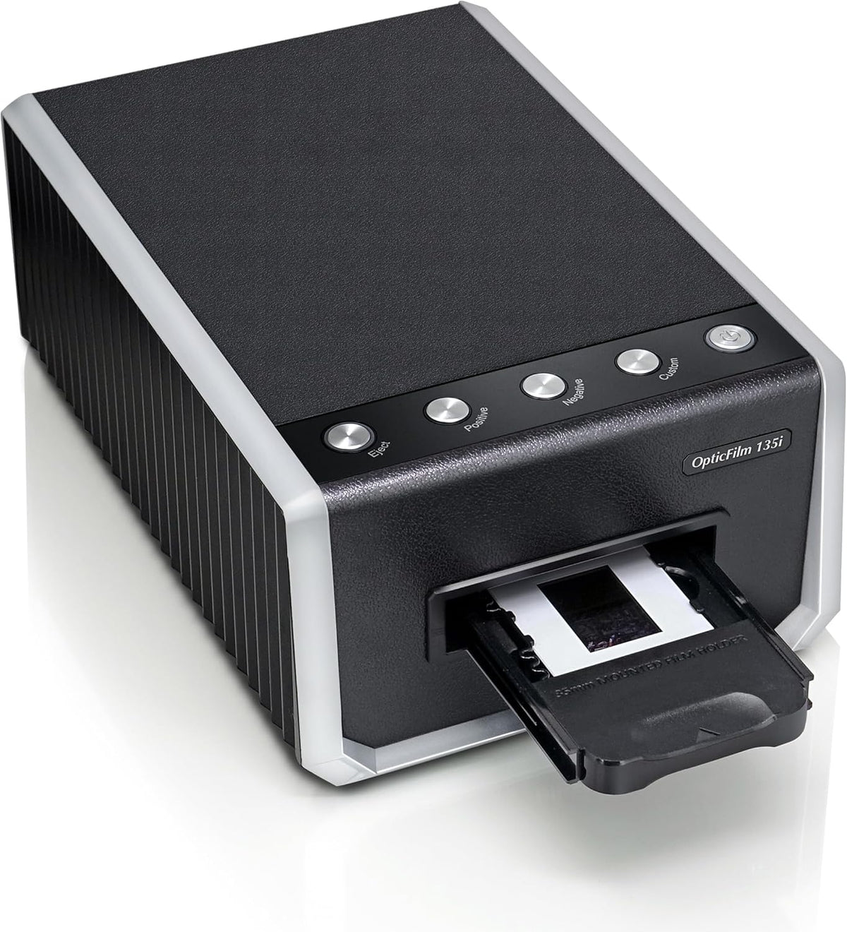 Plustek OpticFilm 135i Scanner films 35 mm - Numérisation négatifs et diapositives - Capteur CIS haute résolution - Connexion infrarouge compatible Windows 7 format compact
