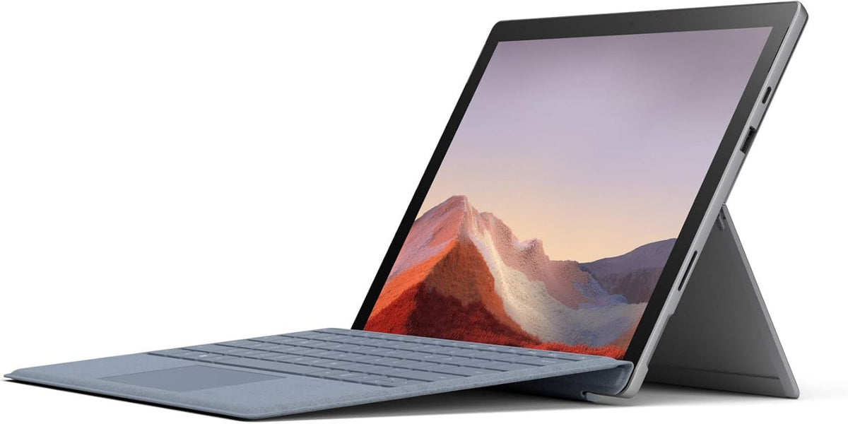 Microsoft Surface Pro 7 ordinateur 2 en 1 - écran tactile 12,3 pouces Intel Core i7 - 16 Go RAM SSD 512 Go - Windows 10 finition platine portable