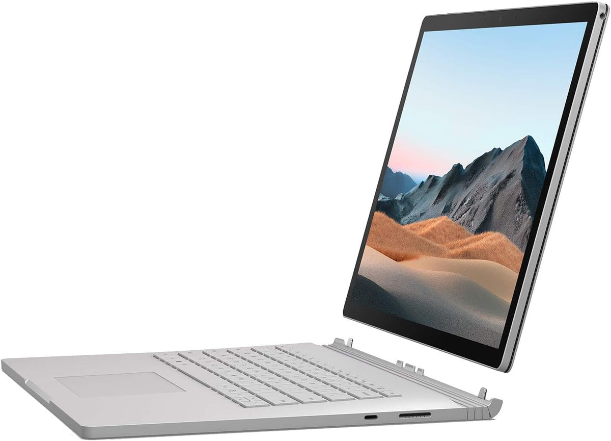Microsoft Surface Book 3 - PC portable 2 en 1 15 pouces Intel Core i7 - 32 Go RAM SSD 512 Go Windows 10 Home - Écran tactile avec carte graphique dédiée platine
