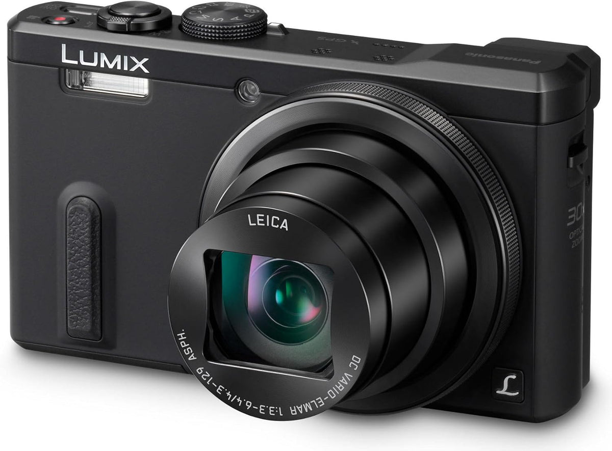 Panasonic Lumix DMC TZ60EF K Appareil photo compact 18,1 MP noir - Zoom optique 30x jusqu à 720 mm - Écran 3 pouces avec stabilisation - JPEG pour voyage et photo quotidienne