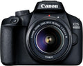 Canon EOS 4000D appareil photo reflex 18,1 MP - Objectif EF S 18 à 55 mm DC III - Capteur CMOS monture Canon EF S - Stabilisation optique et enregistrement vidéo MP4