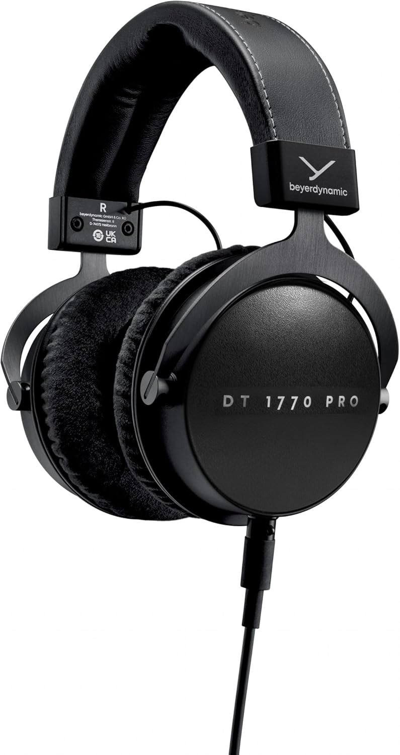 beyerdynamic DT 1770 Pro MKII Casque studio fermé noir - Technologie Tesla pour mixage monitoring enregistrement - Impédance 30 ohms - Isolation acoustique jack 3,5 mm