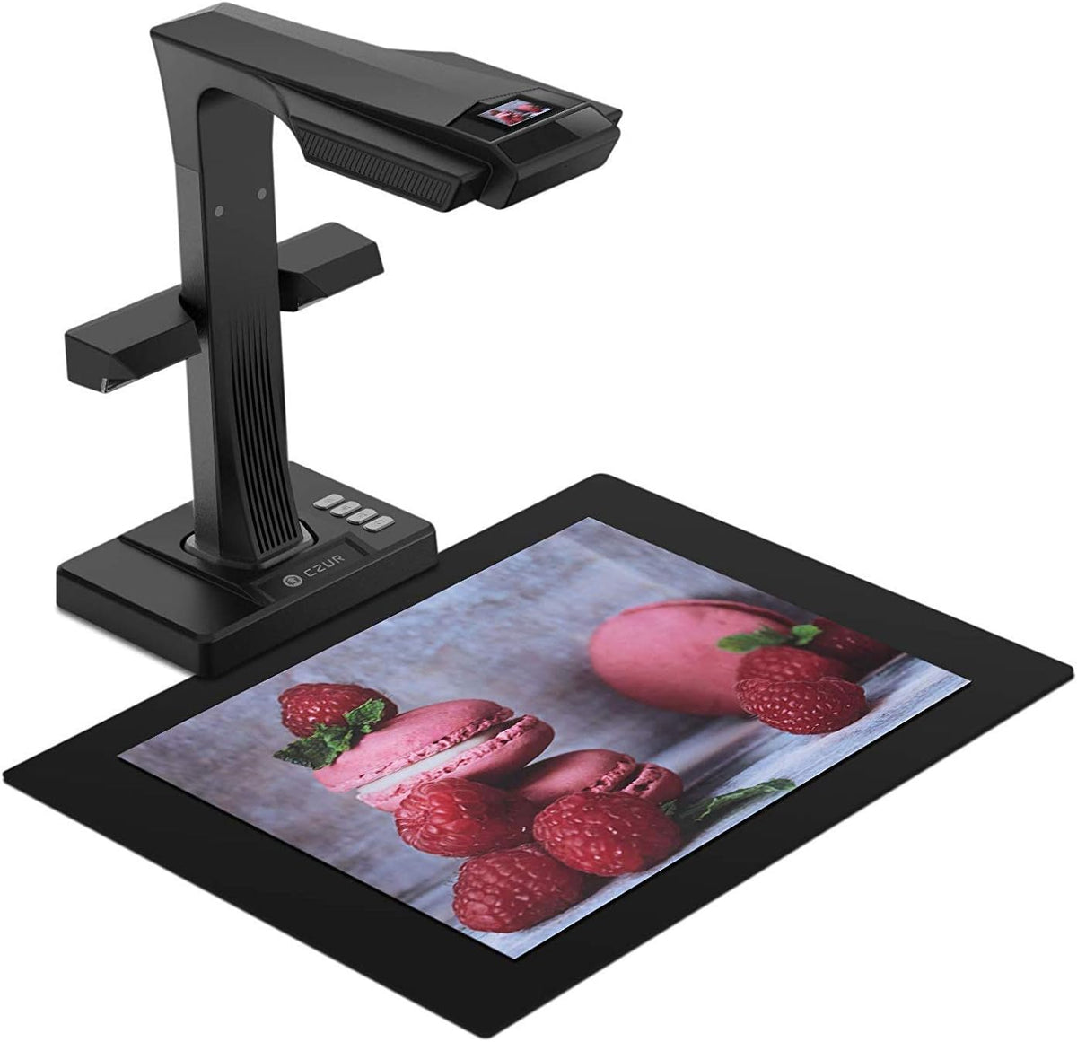 CZUR ET18 Pro - Scanner documents et livres A3 18 MP - OCR multilingue conversion PDF Word TIFF avec capteur CMOS - USB compatible Windows macOS pour archivage bureau