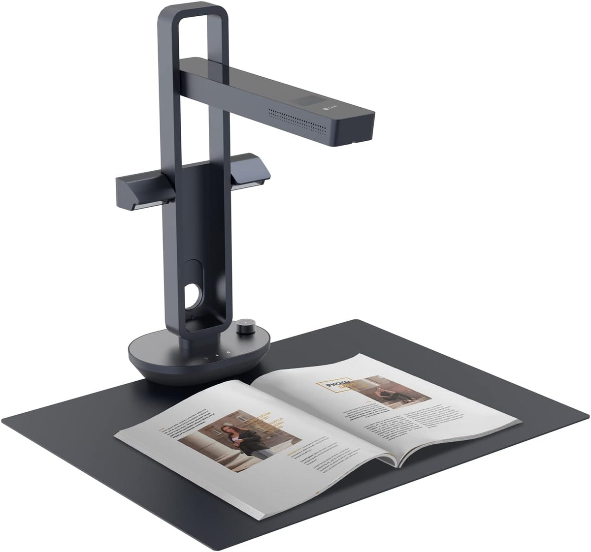 CZUR Aura Pro scanner livres - format pliable A4 et A3 avec OCR multilingue - capteur CMOS USB compatible Windows macOS - pour bibliothèques bureaux et archives