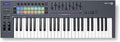 Novation FLkey 49 Clavier maître MIDI USB - 49 touches avec intégration FL Studio - Modes Chord et Scale pour production musicale - Logiciels et câble USB inclus