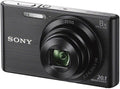Sony DSC W830 appareil photo compact 20,1 MP - Zoom optique 8x avec stabilisation optique - Capteur CCD format compact noir - Pour photos voyages portraits et usage quotidien