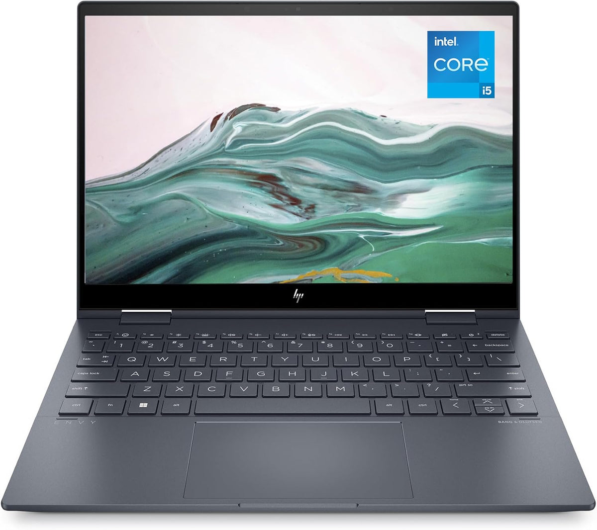 HP Envy x360 13 bf0000sf ordinateur portable convertible - Écran tactile OLED 2,8K 13,3 pouces - Core i5 1230U 16 Go RAM SSD 512 Go - Intel Iris Xe Windows 11 AZERTY