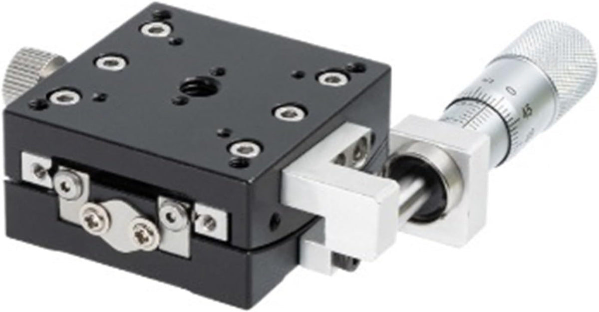 Folisila HWDT40 40 Platine de translation de précision - Table rotative mécanique pour positionnement précis - Format compact poids 500 g - Outil de réglage pour applications techniques