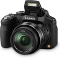 Panasonic Lumix DMC FZ200EGK appareil photo bridge 12 MP - Zoom optique 24x avec stabilisation mécanique - Vidéo Full HD et écran 7,6 cm - Fichiers JPEG RAW boîtier noir
