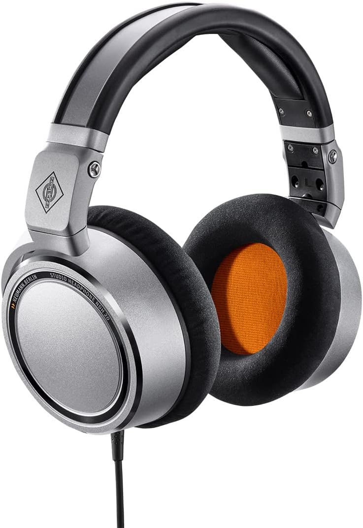 Neumann NDH 20 casque audio fermé professionnel - Isolation acoustique filaire - Haute résolution avec impédance 150 Ohms jack 6,35 mm