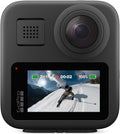 GoPro MAX Caméra action 360 étanche - Vidéo sphérique 5,6K 30 fps et photos 360 16,6 MP - Écran tactile 3 pouces - Stabilisation et diffusion en direct 1080p
