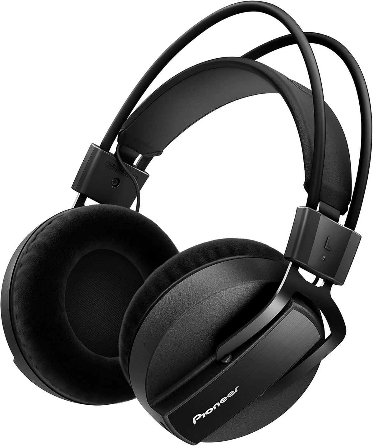 Pioneer DJ HRM 7 Casque studio professionnel noir - Monitoring avec isolation acoustique - Impédance 45 ohms sensibilité 97 dB - Réponse jusqu à 40000 Hz jack 3,5 mm