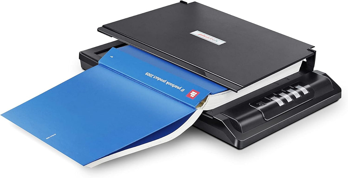 Plustek OpticSlim 2700 scanner à plat - résolution 1200 dpi capteur CIS - numérisation rapide en 3 secondes - USB compact pour maison bureau Windows et Mac