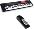 M Audio Oxygen 61 MKV avec pédale SP 2 - Contrôleur MIDI USB 61 touches - Clavier pads cadrans et boutons pour studio - Pack pour production musicale podcast et streaming