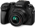 Panasonic Lumix DMC G7 G70 Hybride 16,84 MP - Objectif Lumix G Vario 14 42 mm f 3,5 5,6 OIS ASPH - Monture Micro Quatre Tiers - Zoom optique 3x