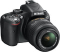 Nikon D5100 Reflex numérique 16,2 MP - Objectif VR 18 55 mm f 3,5 - Écran LCD 3 pouces et monture Nikon F - Stabilisation avec zoom optique 3,1x