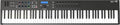 Arturia KeyLab Essential 88 BK clavier MIDI - 88 touches édition limitée noire - connexion USB pour production musicale - Analog Lab Intro Ableton Live Lite UVI Model D inclus
