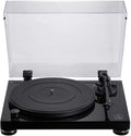 Audio Technica AT LPW50PB platine vinyle manuelle - Entraînement par courroie finition noir piano - Bluetooth intégré pour haut parleur - Lecture jusqu à 45 tr min