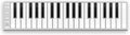 ESI Xkey 37 Clavier maître MIDI USB argenté - 37 touches ultra plates - Format léger et portable - Contrôleur compact pour production musicale et instruments virtuels