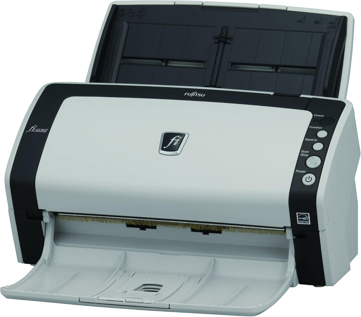 Fujitsu fi 6130Z scanner documents A4 - Numérisation jusqu à 40 pages par minute et 60 images par minute - Résolution 600 dpi - Chargeur papier capteur CCD et connexion USB