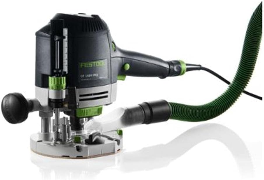 Festool OF 1400 EBQ Plus défonceuse électrique filaire - Base fixe - Puissance et précision pour travaux de fraisage - Outil 230 V
