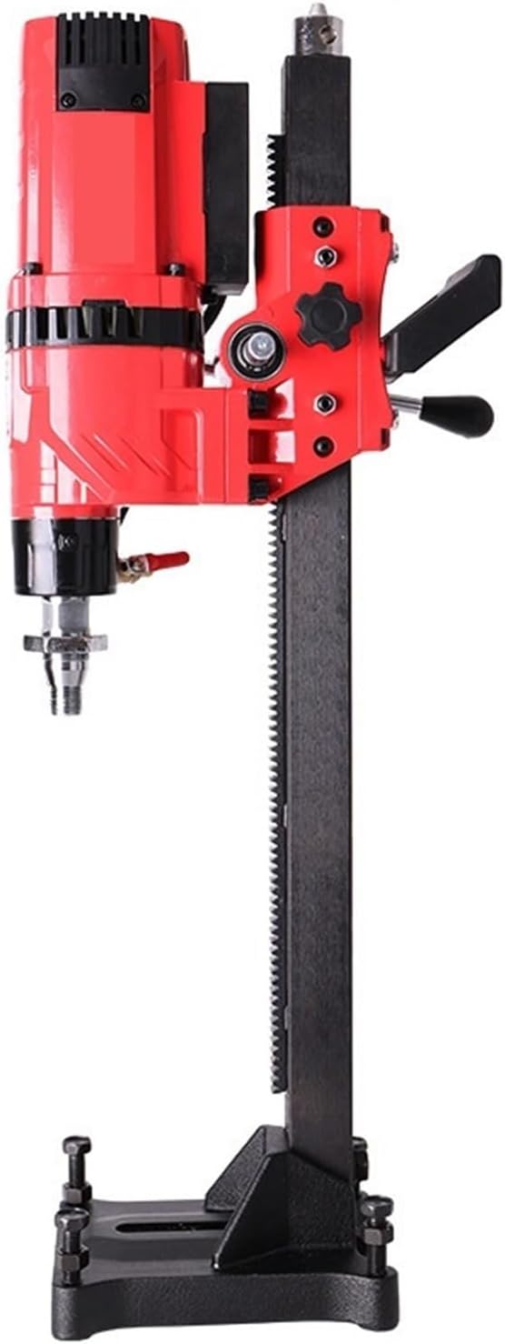 DIKAMAN carotteuse diamant 3000 W - capacité de forage 230 mm avec support - perçage béton à sec et humide - machine portable pour rénovation et petits travaux de précision