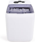LIVOO DOM454 Machine à glaçons en inox - Réservoir 2,6 L pour production domestique - Puissance 150 W alimentation 230 V - Système de refroidissement avec réfrigérant R600a