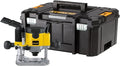 DeWalt DW622KT défonceuse 1400 W - pinces 6 à 12 mm plongée 55 mm - vitesse jusqu à 24000 tr min - aluminium argenté avec coffret pour fraisage professionnel