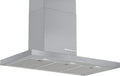 Bosch DWB97CM50 Série 6 Hotte box 90 cm - 4 vitesses dont mode intensif - Débit 430 m3 par h et niveau sonore 55 dB - Inox mural avec éclairage LED